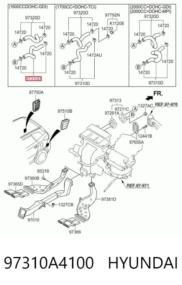  97310A4100 Hyundai/Kia