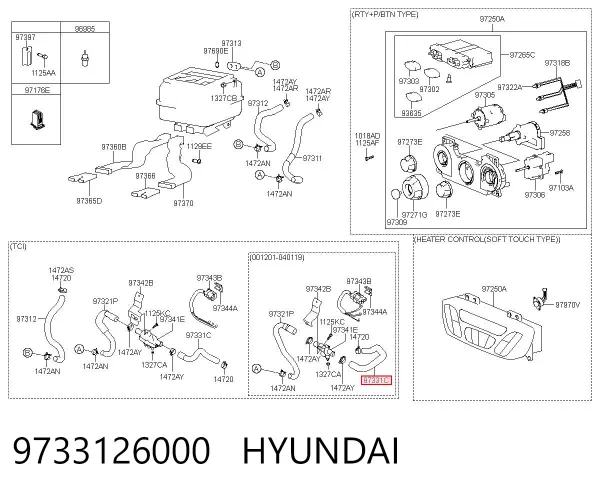  9733126000 Hyundai/Kia