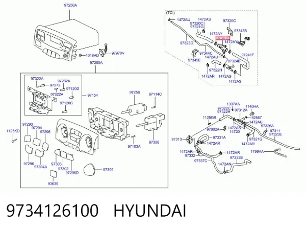  9734126100 Hyundai/Kia