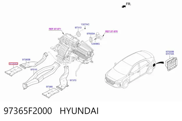  97365F2000 Hyundai/Kia