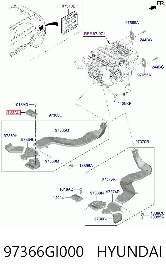  97366GI000 Hyundai/Kia