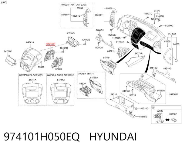  974101H050EQ Hyundai/Kia