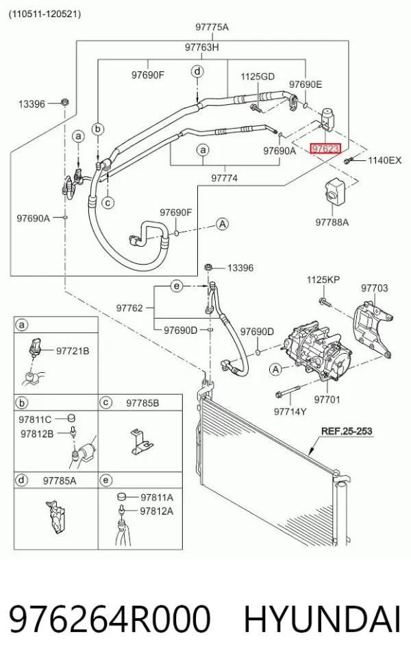  976264R000 Hyundai/Kia