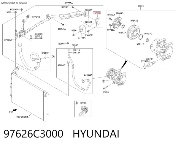  97626C3000 Hyundai/Kia