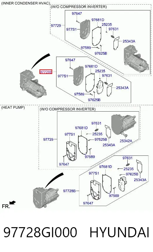  97728GI000 Hyundai/Kia