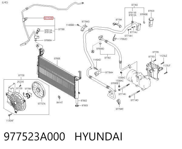  977523A000 Hyundai/Kia