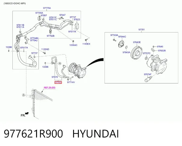  977621R900 Hyundai/Kia
