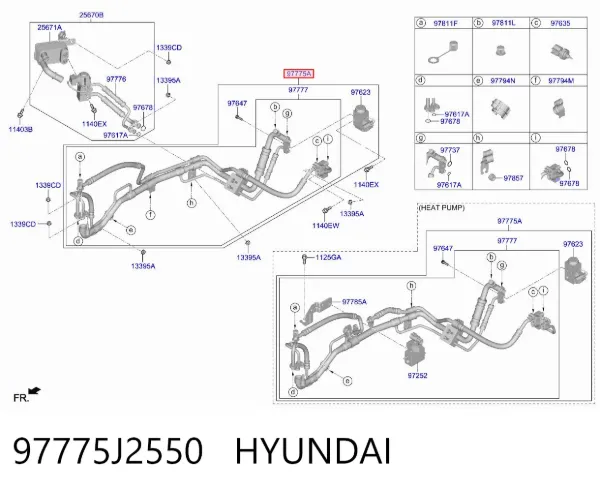  97775J2550 Hyundai/Kia