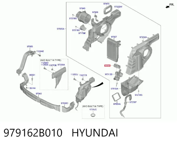  979162B010 Hyundai/Kia