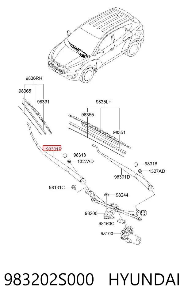  983202S000 Hyundai/Kia