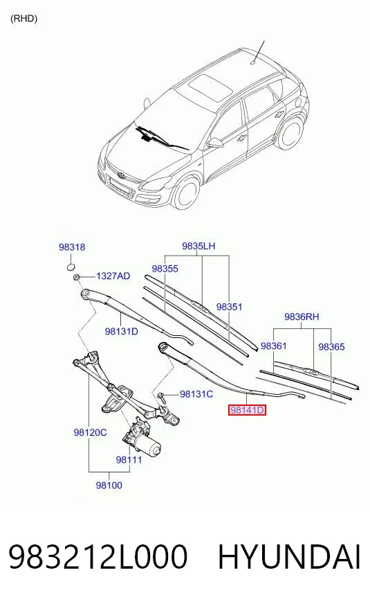  983212L000 Hyundai/Kia