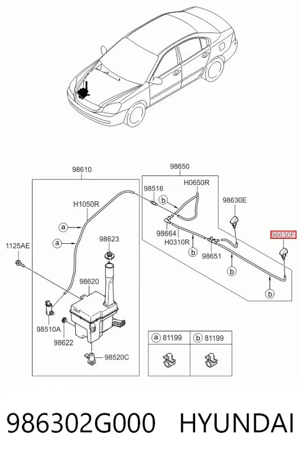 986302G000 Hyundai/Kia