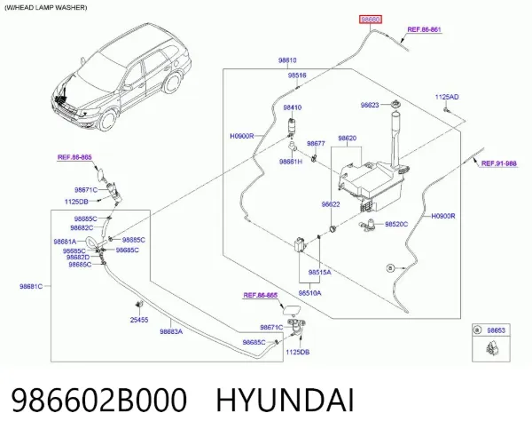  986602B000 Hyundai/Kia