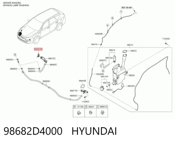  98682D4000 Hyundai/Kia