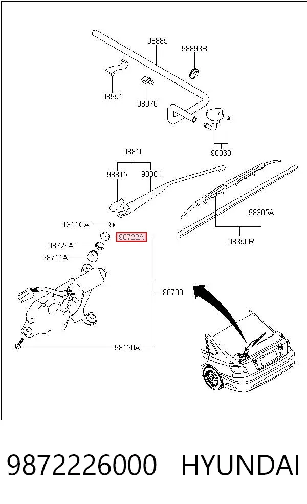  9872226000 Hyundai/Kia
