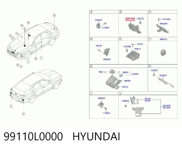 Блок керування круїз-контролем 99110L0000 Hyundai/Kia