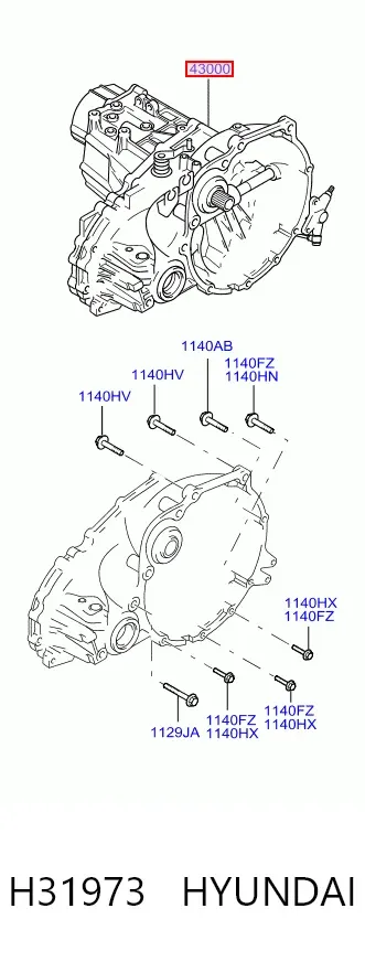 Коробка передач 4300022850 Chrysler