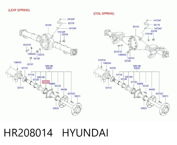 Підшипник задньої ступиці HR208014 Hyundai/Kia