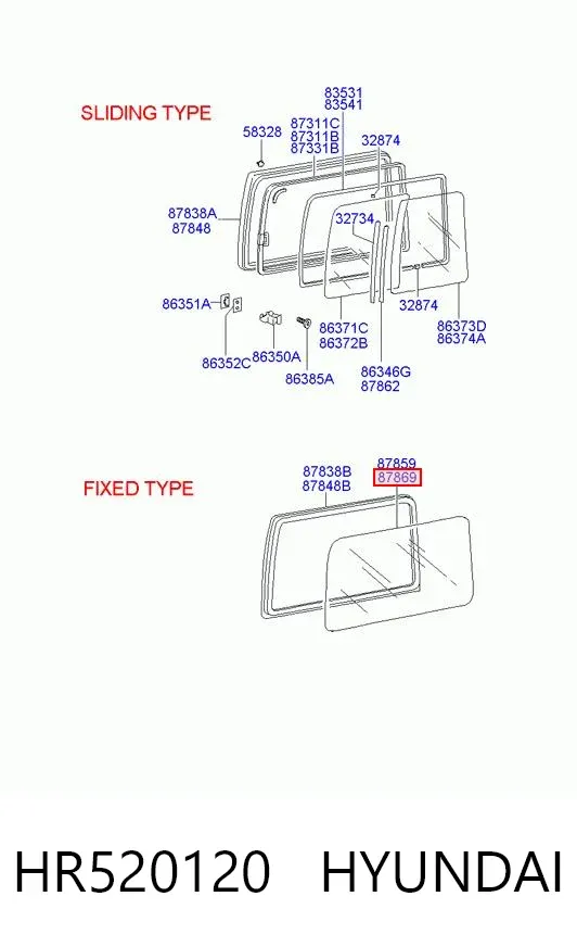  HR520120 Hyundai/Kia