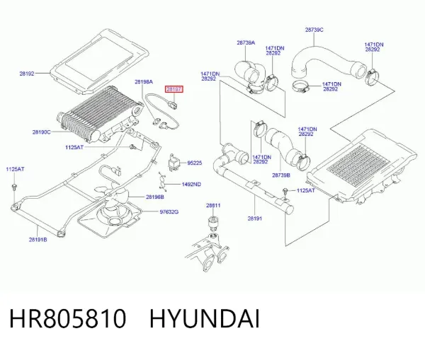  HR805810 Hyundai/Kia