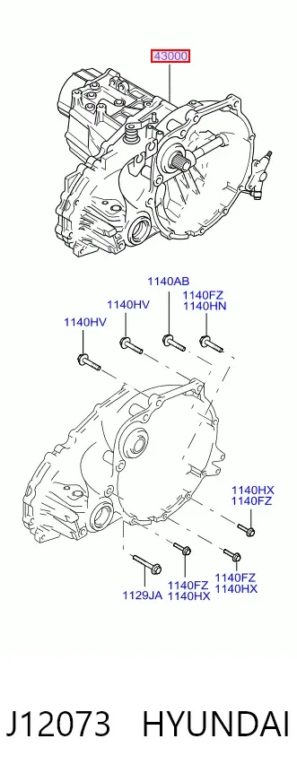 Коробка передач Hyundai Accent II
