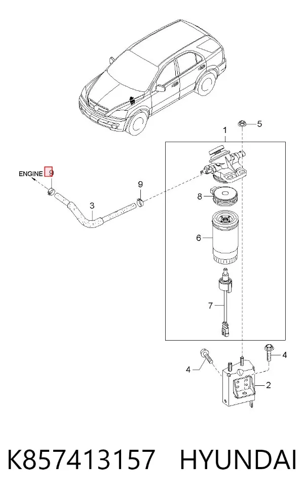  K857413157 Hyundai/Kia