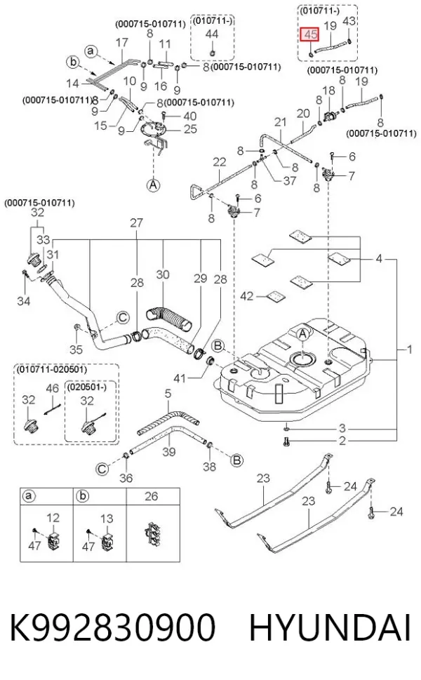  K992830900 Hyundai/Kia
