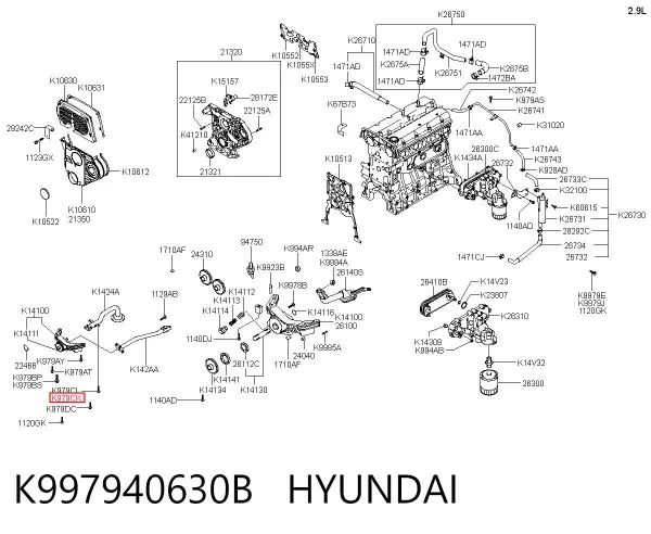  K997940630B Hyundai/Kia