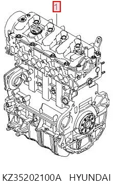 Двигун KZ35202100A Hyundai/Kia