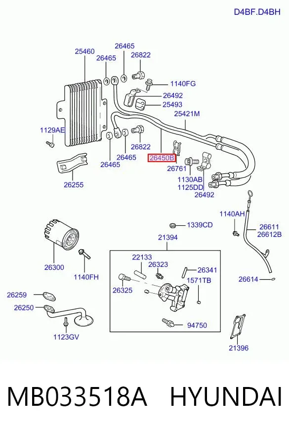  MB033518A Hyundai/Kia