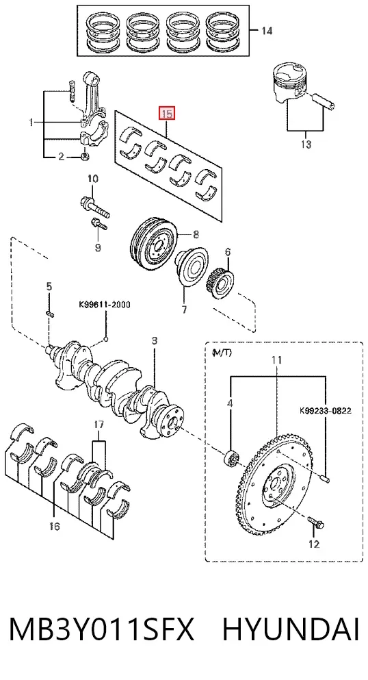  MB3Y011SFX Hyundai/Kia