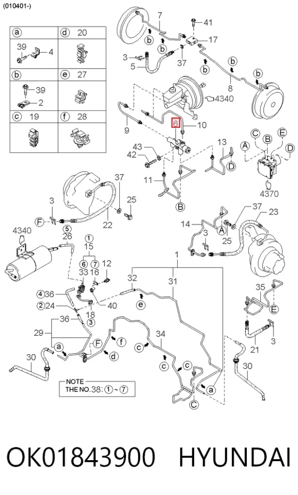  OK01843900 Hyundai/Kia