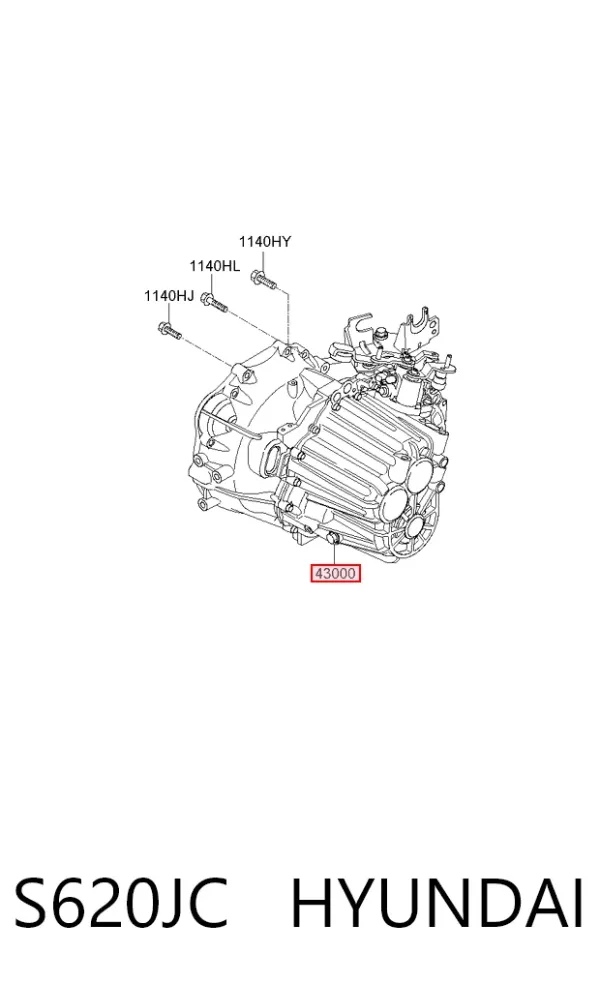 Коробка передач S620JC Hyundai/Kia