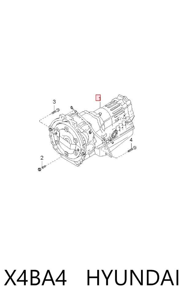АКПП X4BA4 Hyundai/Kia