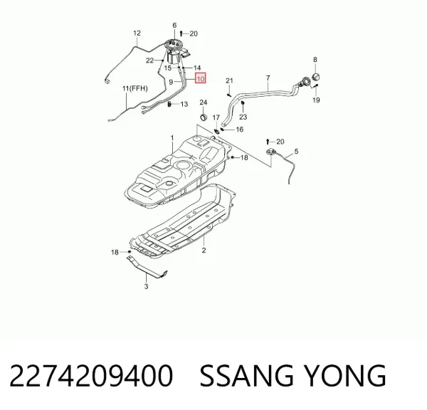  2274209400 Ssang Yong
