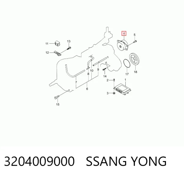  3204009000 Ssang Yong