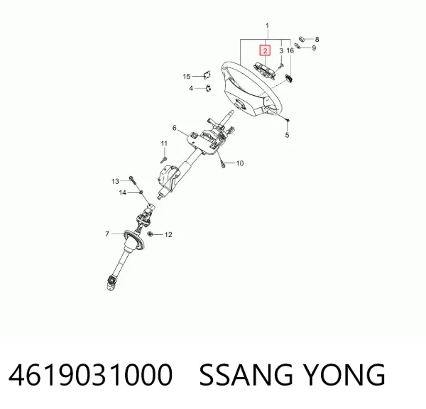  4619031000 Ssang Yong