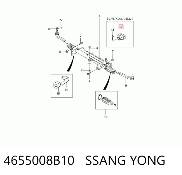  4655008B10 Ssang Yong