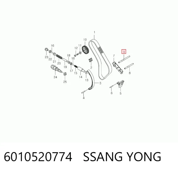  6010520774 Ssang Yong