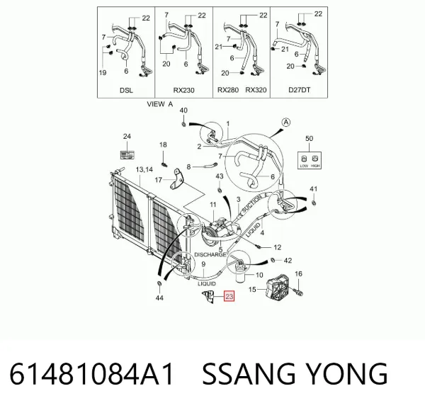  61481084A1 Ssang Yong