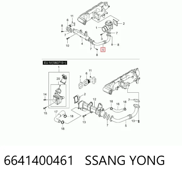  6641400461 Ssang Yong