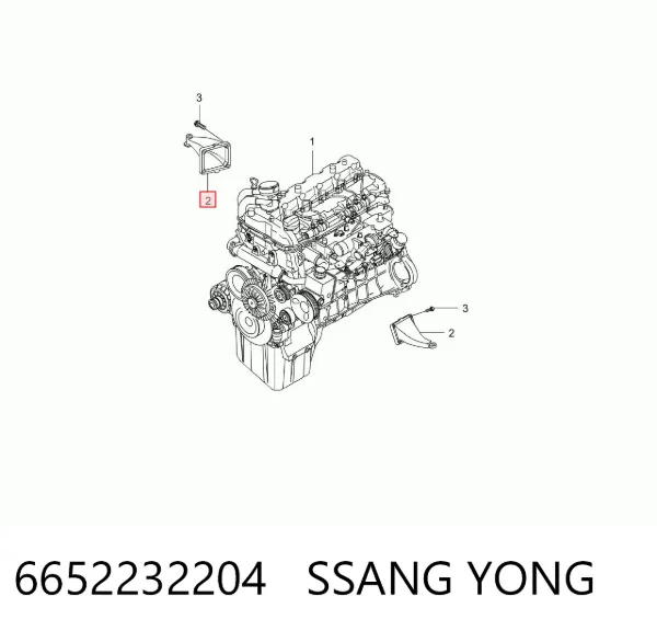  6652232204 Ssang Yong
