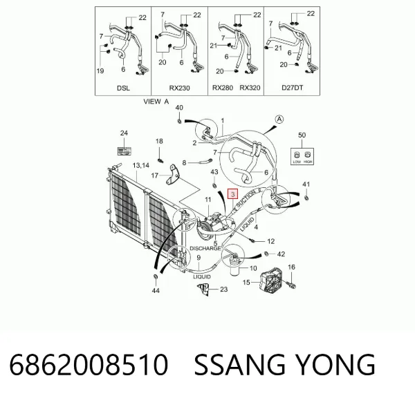  6862008510 Ssang Yong