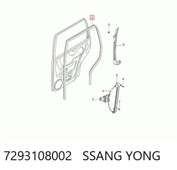  7293108002 Ssang Yong