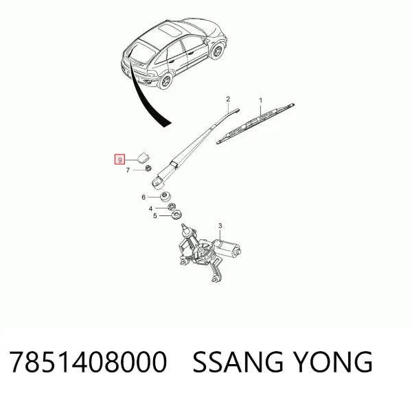  7851408000 Ssang Yong