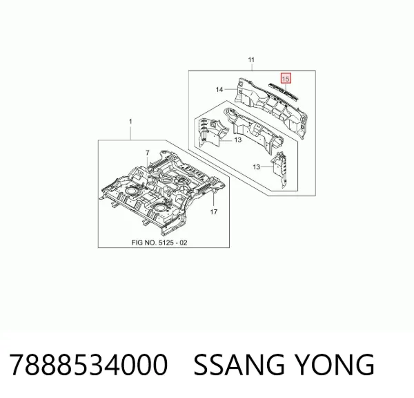  7888534000 Ssang Yong