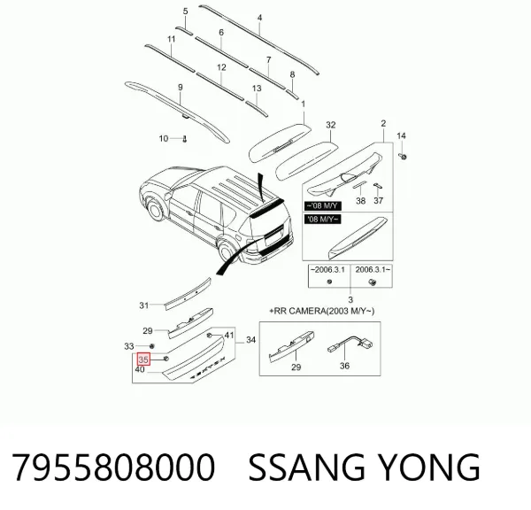  7955808000 Ssang Yong