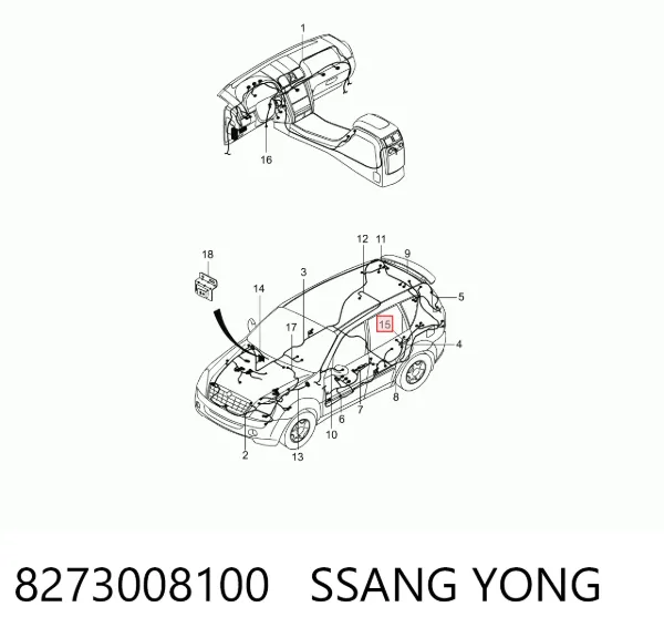  8273008100 Toyota