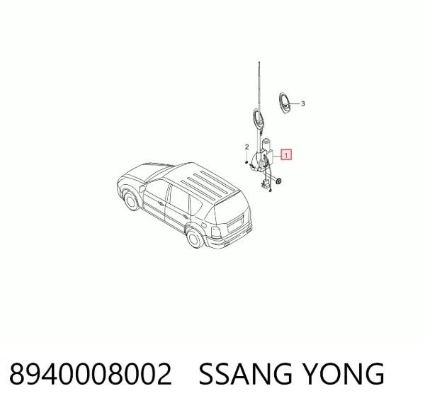 Антена 8940008002 Ssang Yong