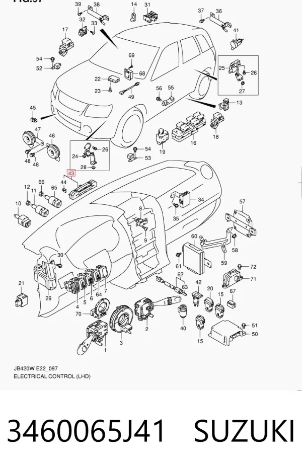  3460065J41 Suzuki